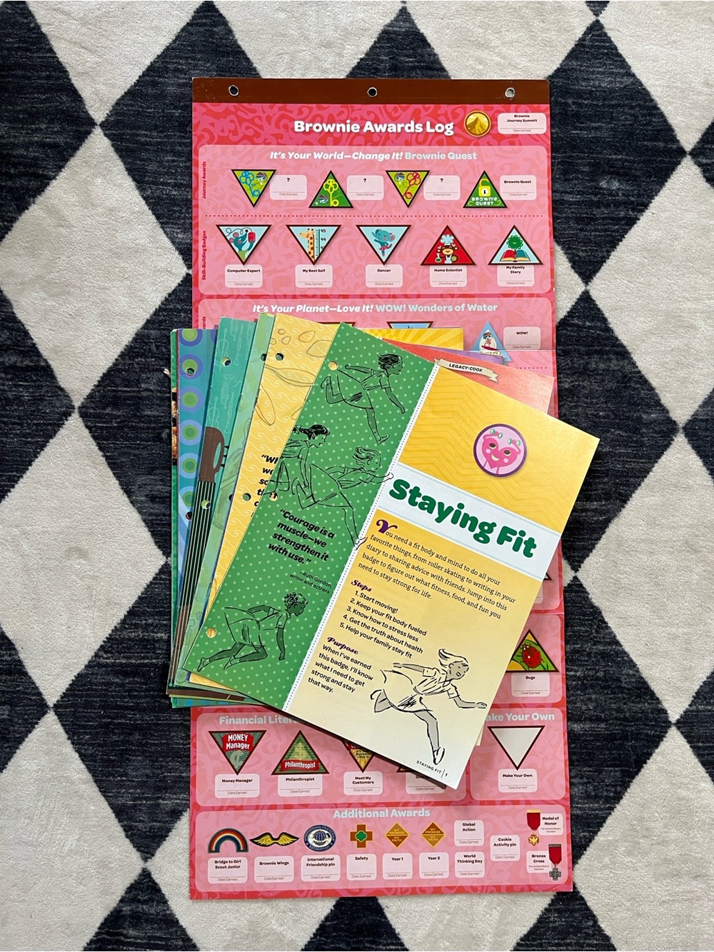 Girl Scout Brownie Award Guides